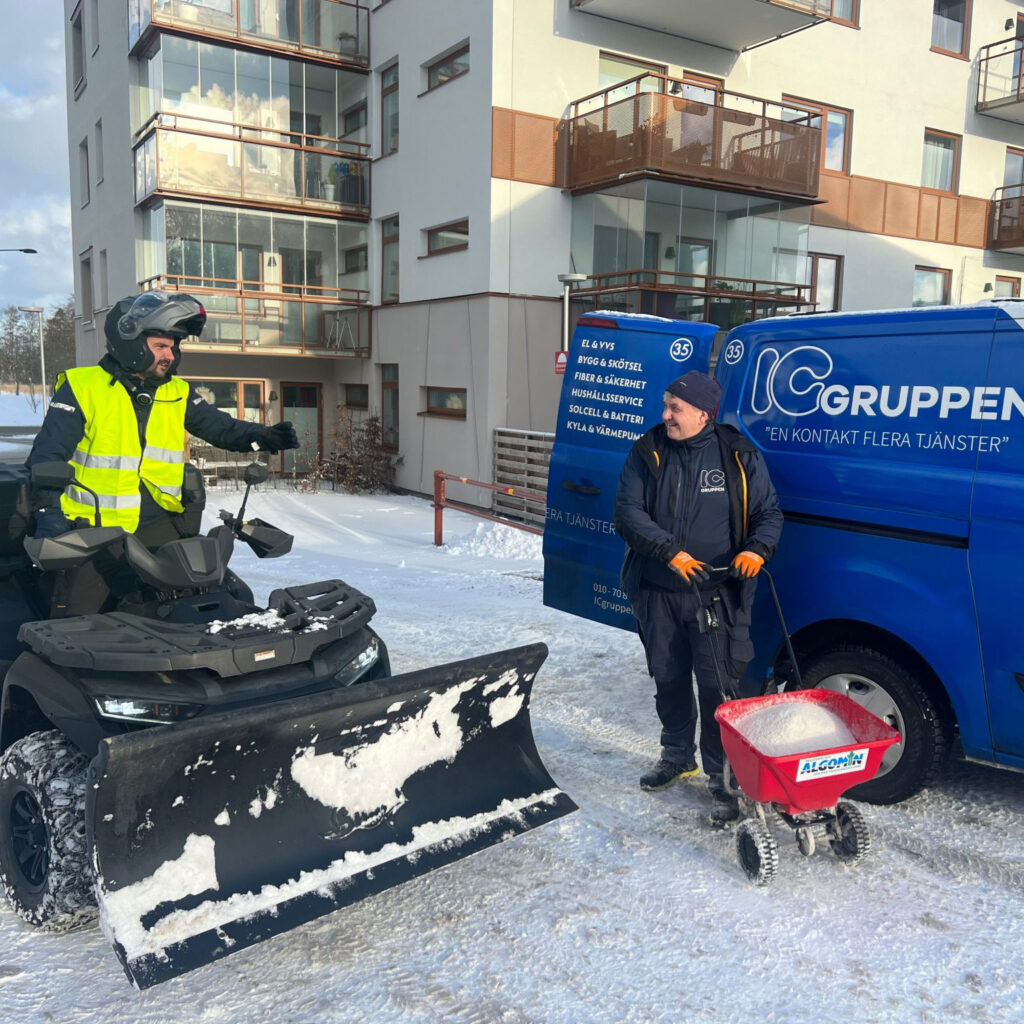 IC Gruppen Facility Maintenance Fastighetsservice Underhåll Avfallshantering Lokalvård Trädgård Utemiljö Allmänna Ytor Grönområden Hantverkstjänster Snicker Måleri Plattsättning ROT OVK Markskötsel Malmö Skåne