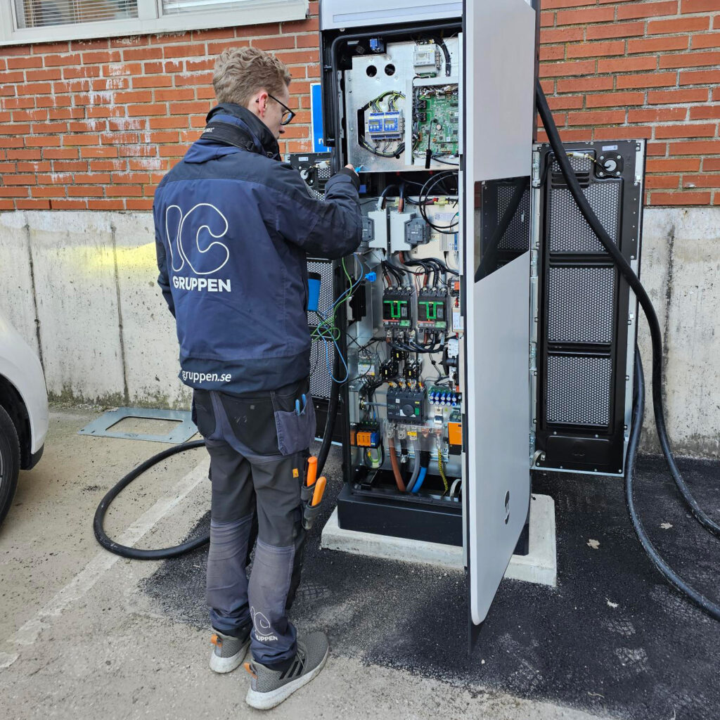 IC Gruppen Energy Batteri Batteriklagring Solpaneler Laddbox Elbil Laddning Malmö Skåne Sverige Danmark